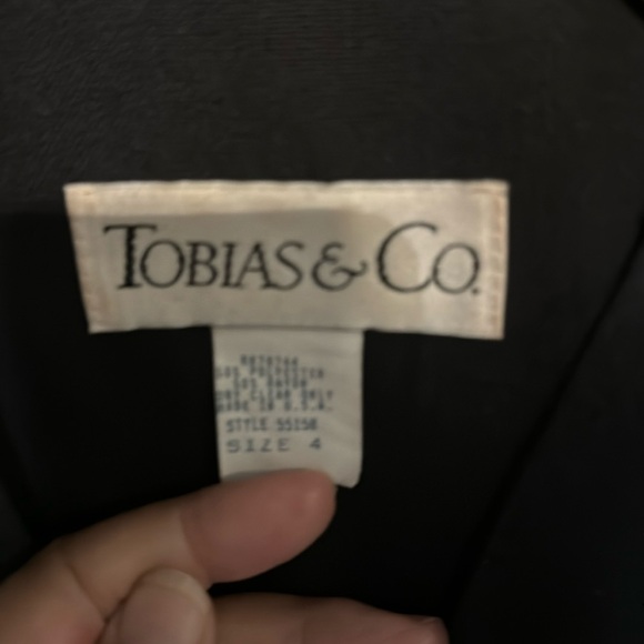 Vintage Asymmetrical collar dress - Picture 2 of 5